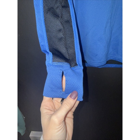 Under Armour Run Cold Gear Quarter Zip Fitted Top Size S - Picture 2 of 6